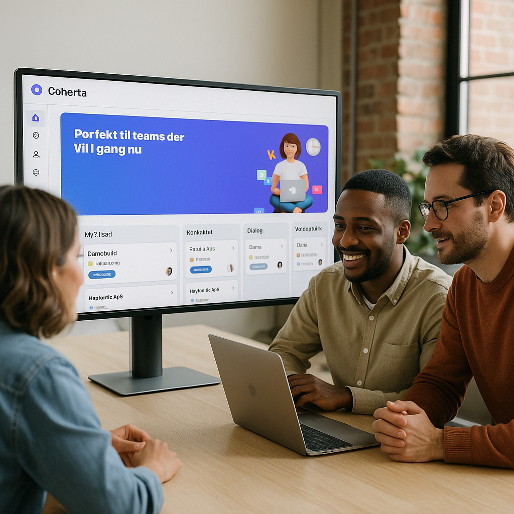 Coherta kanban-board til salgsprocesser