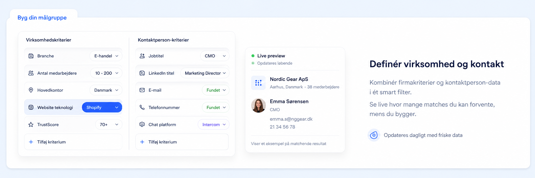 Coherta workflow